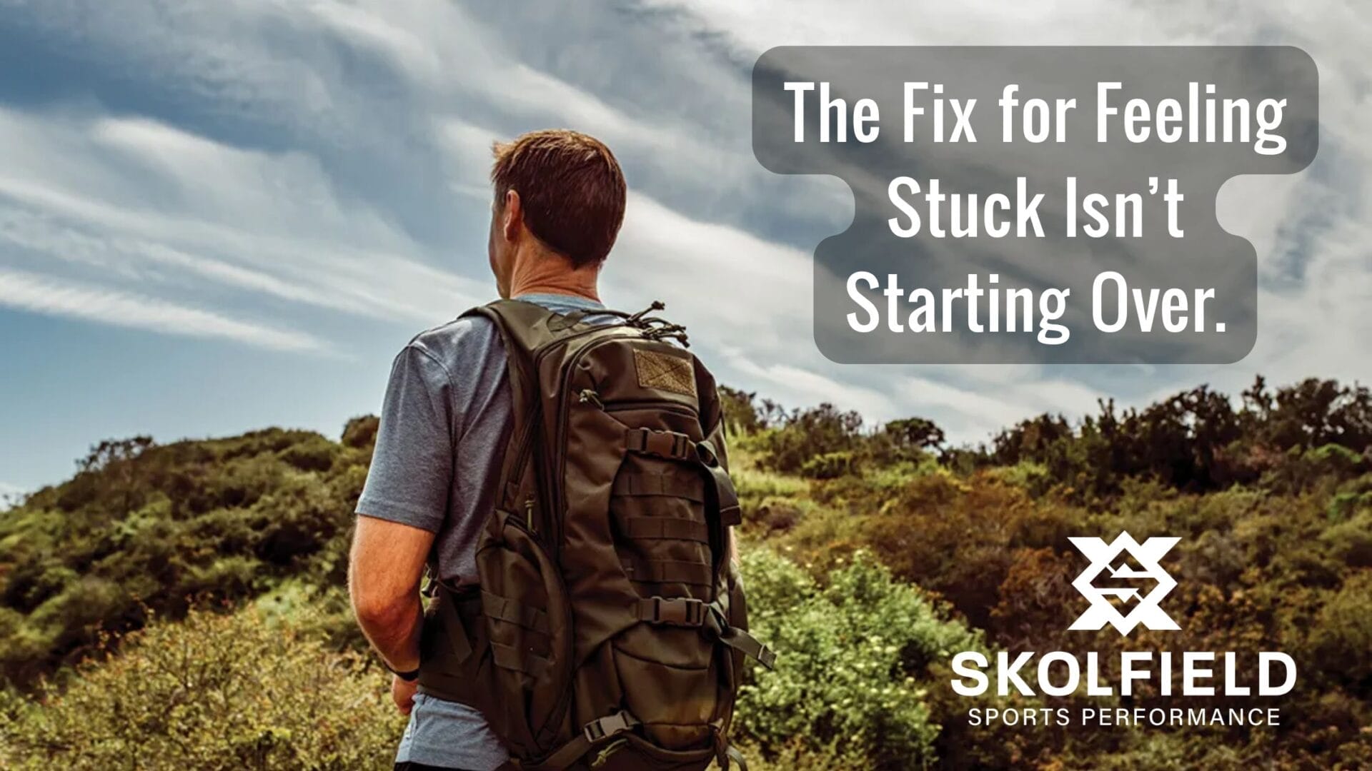 Feeling Stuck, start with one thing